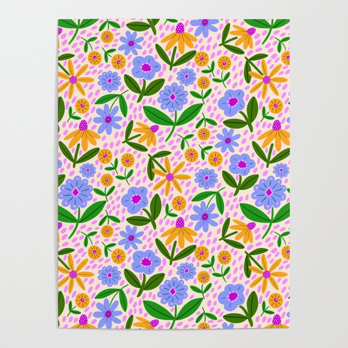 Summer Bright Floral #1 Poster Gallery Image 4