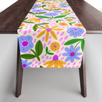 Summer Bright Floral #1 Table Runner Gallery Image 1