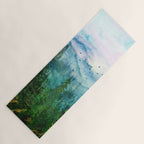 Spring Mountainscape Yoga Mat Gallery Image 1