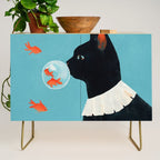 Cat and Goldfish Credenza Gallery Image 1