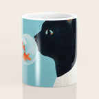Cat and Goldfish Coffee Mug Gallery Image 4