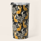 Jackalope - black & marigold  Travel Mug Gallery Image 3