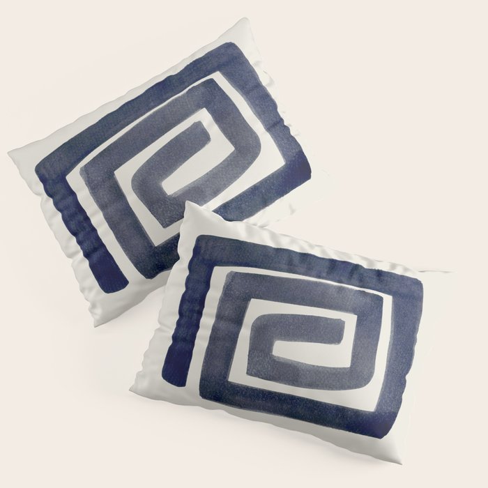 Blue Secret Pillow Sham Gallery Image 1