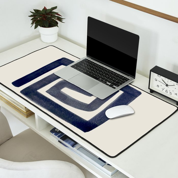 Blue Secret Desk Mat Gallery Image 2