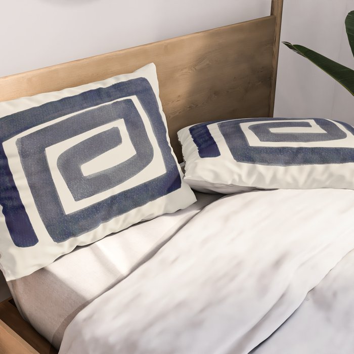 Blue Secret Pillow Sham Gallery Image 2