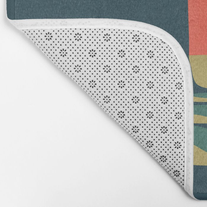 Little rainbow flower Bath Mat Gallery Image 2