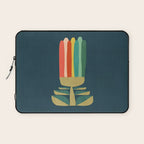 Little rainbow flower Laptop Sleeve Gallery Image 1