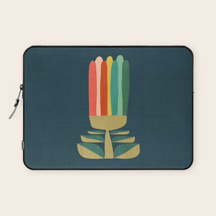 Little rainbow flower Laptop Sleeve Gallery Image 1