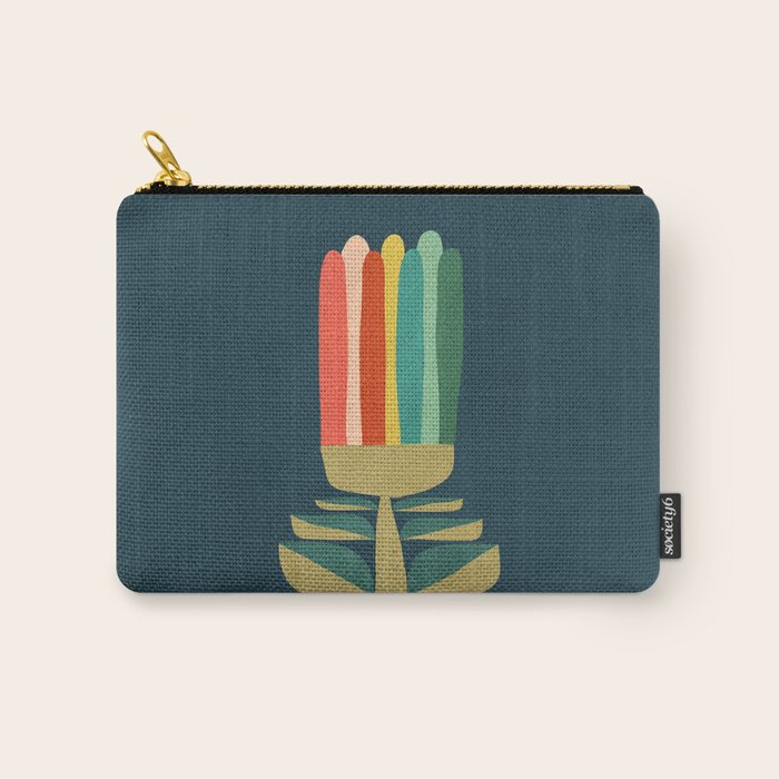 Little rainbow flower Carry All Pouch Gallery Image 1
