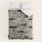 Wildlife Safari Savannah black ´n white Duvet Cover Gallery Image 6