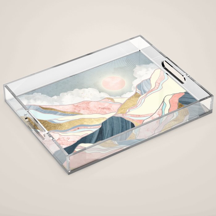 Spring Morning Acrylic Tray Gallery Image 1