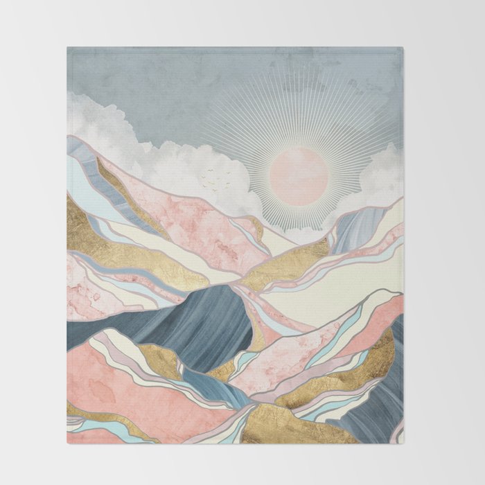 Spring Morning Throw Blanket Gallery Image 2