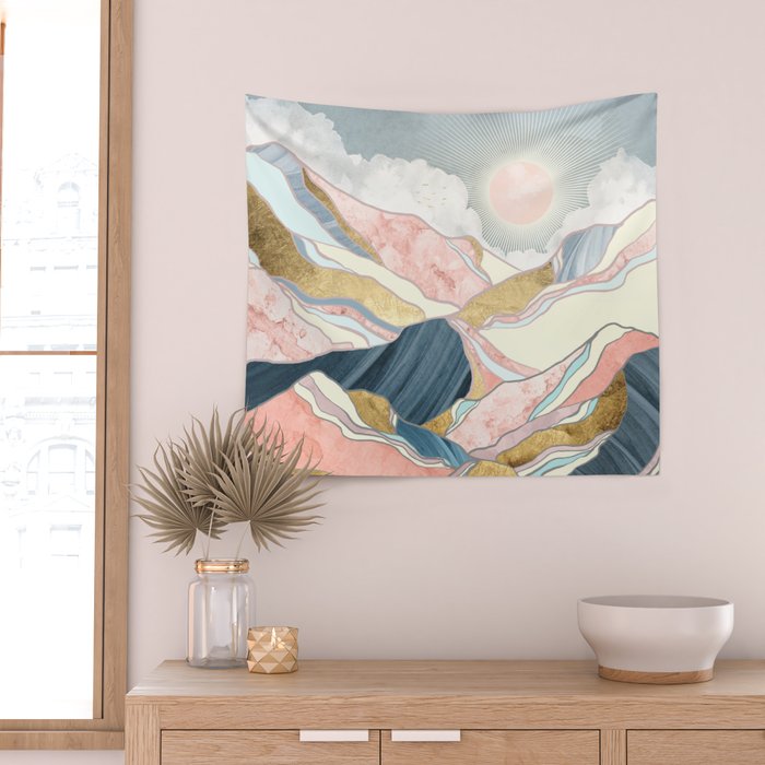 Spring Morning Wall Tapestry Gallery Image 2