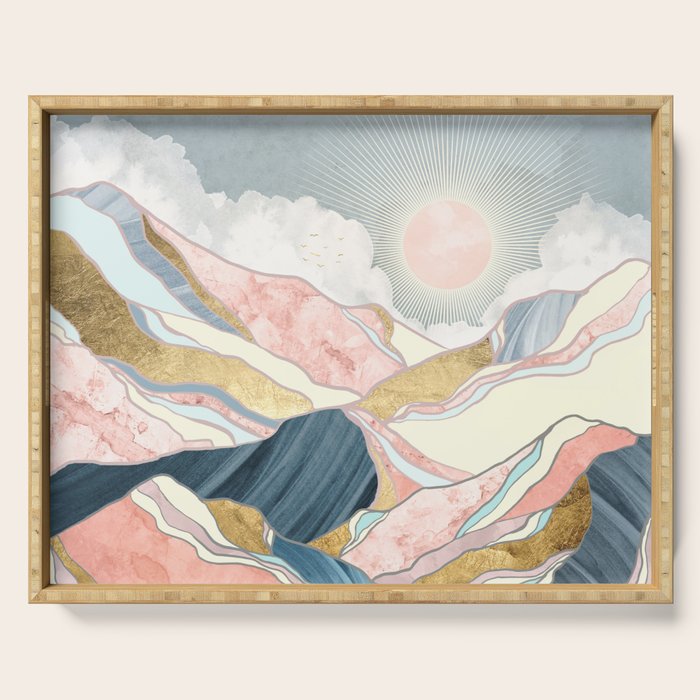 Spring Morning Serving Tray Gallery Image 1