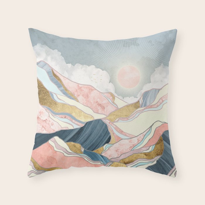 Spring Morning Throw Pillow Gallery Image 1