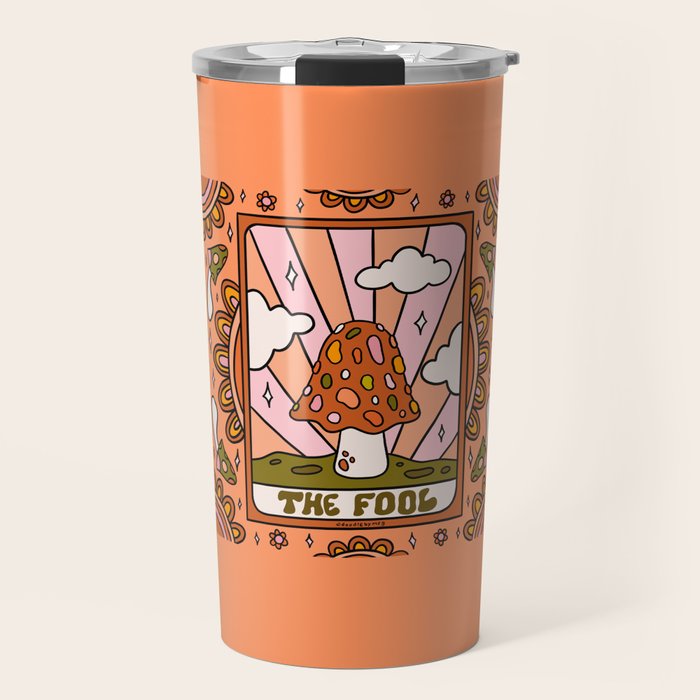 0. The Fool Mushroom Travel Mug Gallery Image 1
