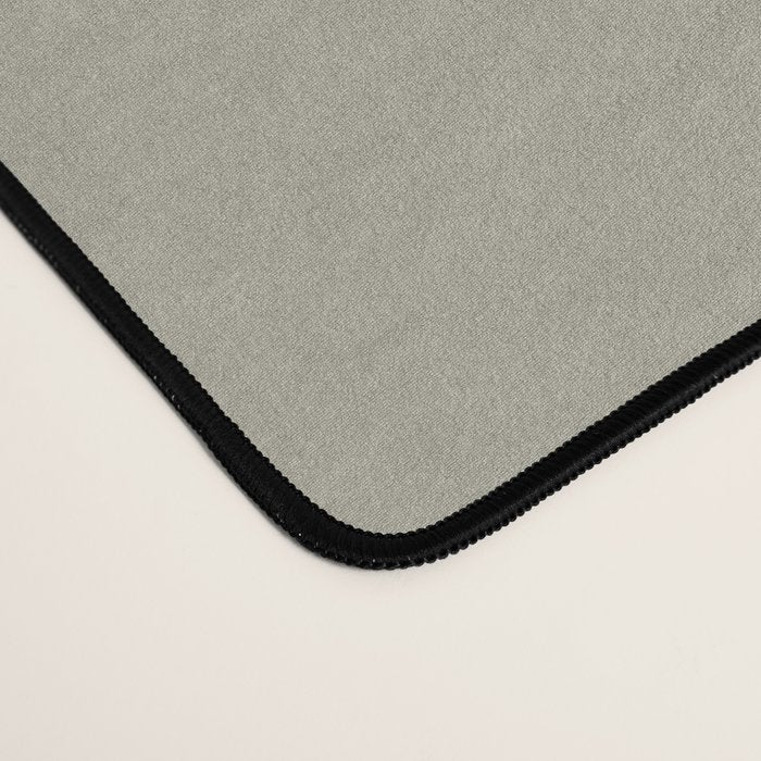 Neutral Mushroom Solid Color Desk Mat Gallery Image 4