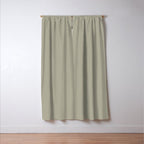 Neutral Mushroom Solid Color Window Curtain Gallery Image 3