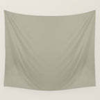 Neutral Mushroom Solid Color Wall Tapestry Gallery Image 4