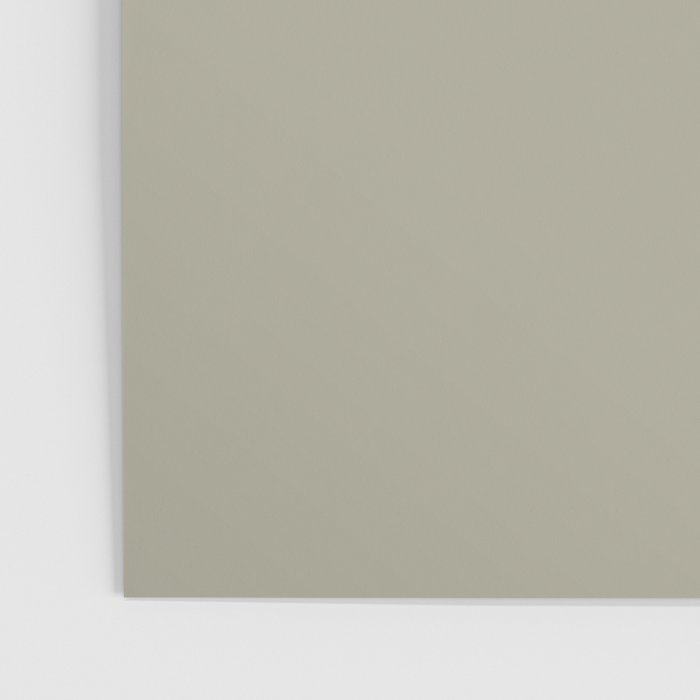 Neutral Mushroom Solid Color Poster Gallery Image 3