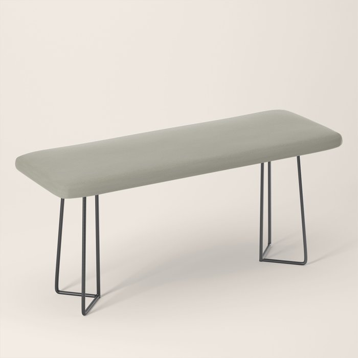 Neutral Mushroom Solid Color Bench Gallery Image 1