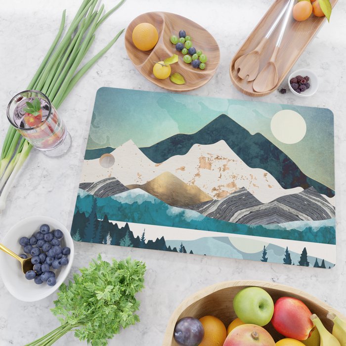 Evening Forest Cutting Board Gallery Image 2