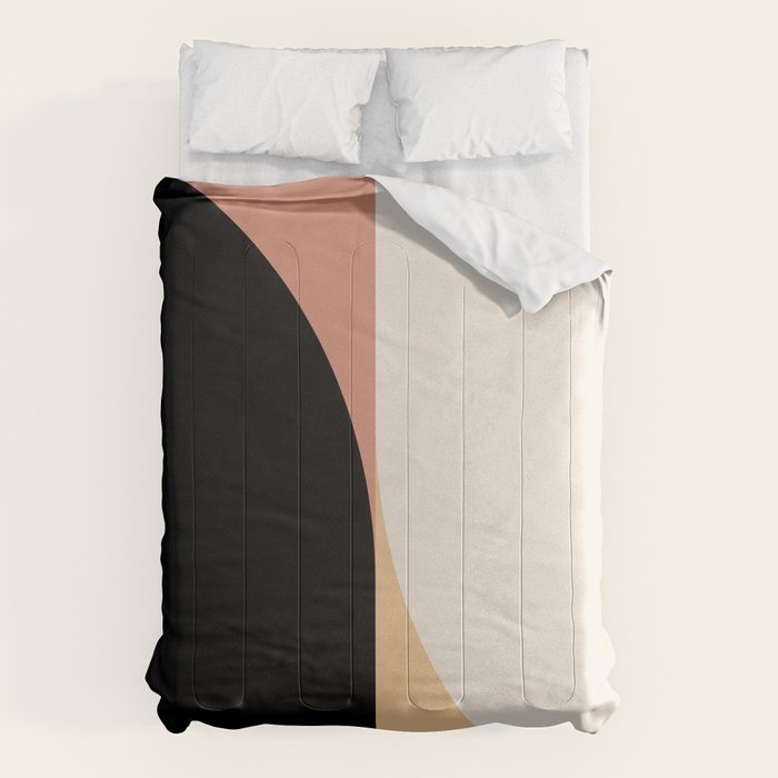 Almond Abstract XVI Comforter Gallery Image 6
