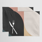 Almond Abstract XVI Placemat Gallery Image 1