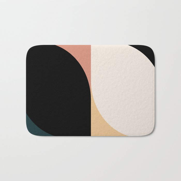 Almond Abstract XVI Bath Mat Gallery Image 1