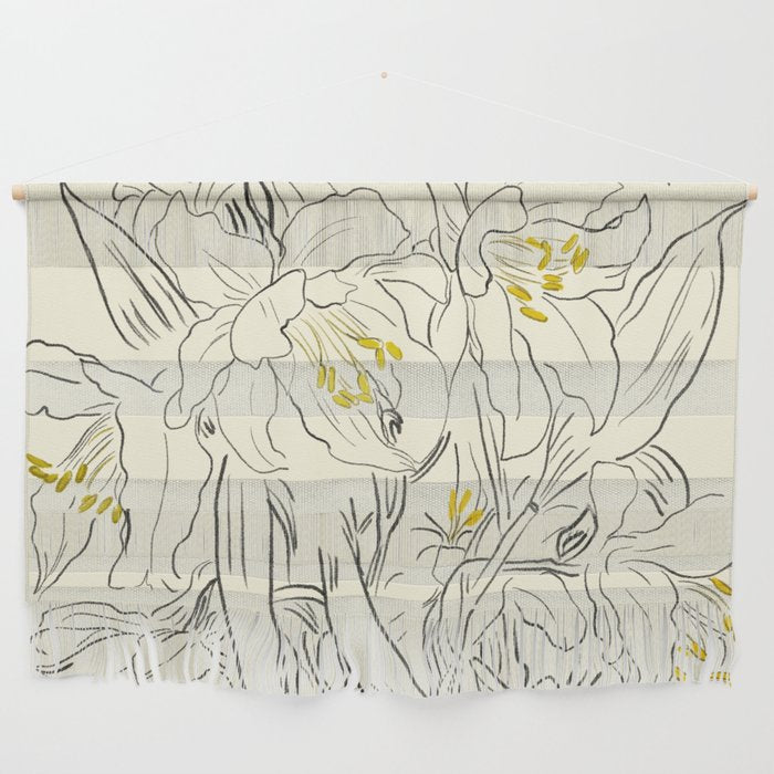 Minimalist Garden flowers Wall Hanging Gallery Image 1