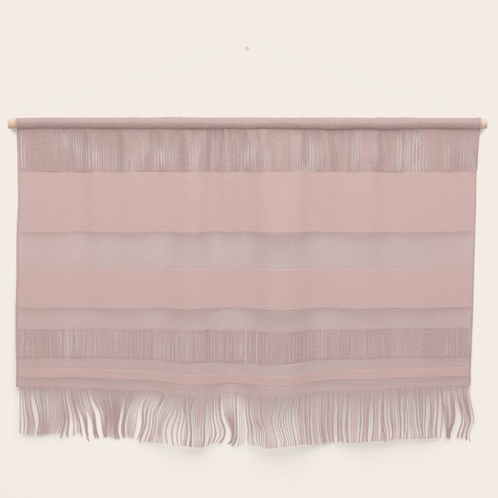 Solid Color Rose Gold Pink Wall Hanging Gallery Image 1