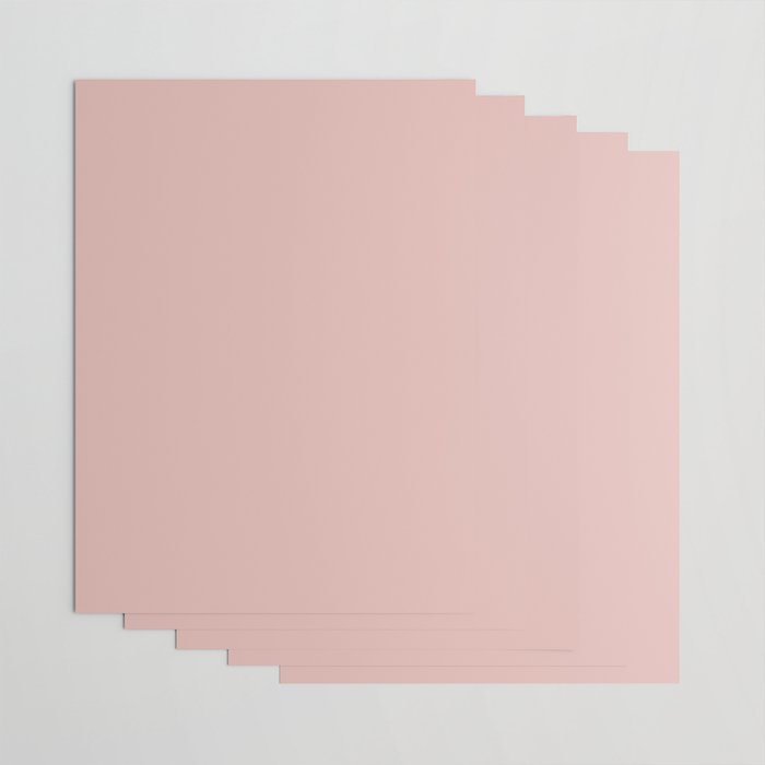 Solid Color Rose Gold Pink Wrapping Paper Gallery Image 3