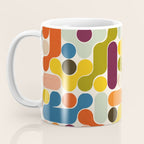 Mid Century Vivid Abstract Coffee Mug Gallery Image 3