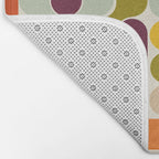 Mid Century Vivid Abstract Bath Mat Gallery Image 2