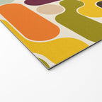 Mid Century Vivid Abstract Welcome Mat Gallery Image 2