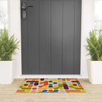 Mid Century Vivid Abstract Welcome Mat Gallery Image 3