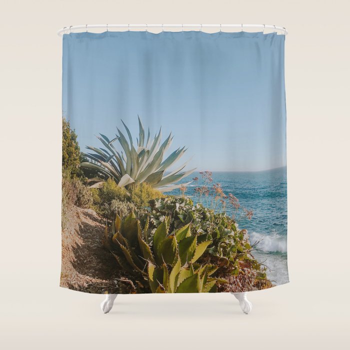california coast xiii / laguna beach Shower Curtain Gallery Image 1