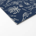 Pirate Play - Blue Welcome Mat Gallery Image 2