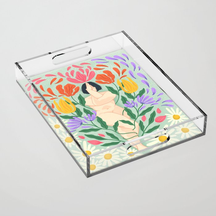 Eagle Pose Acrylic Tray Gallery Image 1