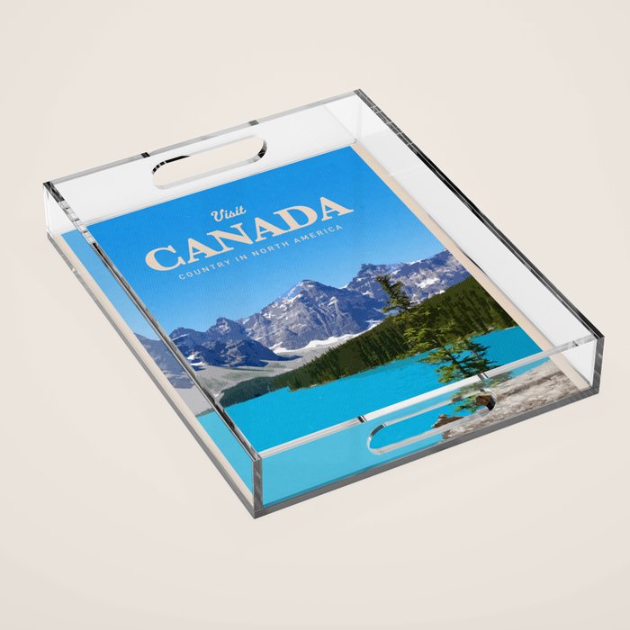 Visit  Acrylic Tray Gallery Image 1