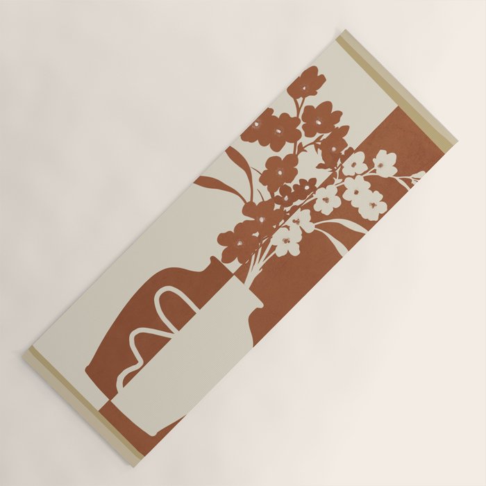 Botanical Contras 6 Yoga Mat Gallery Image 1