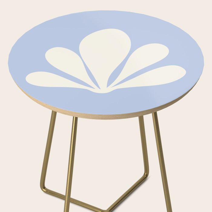 Tropical Plant Minimalism - Blue Side Table Gallery Image 2