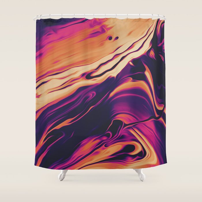 LONG WAY BACK Shower Curtain Gallery Image 1