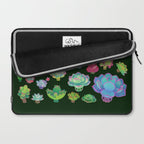Baby succulent 2 - dark Laptop Sleeve Gallery Image 2