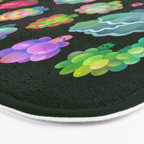 Baby succulent 2 - dark Bath Mat Gallery Image 3