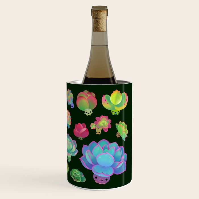 Baby succulent 2 - dark Wine Chiller Gallery Image 3