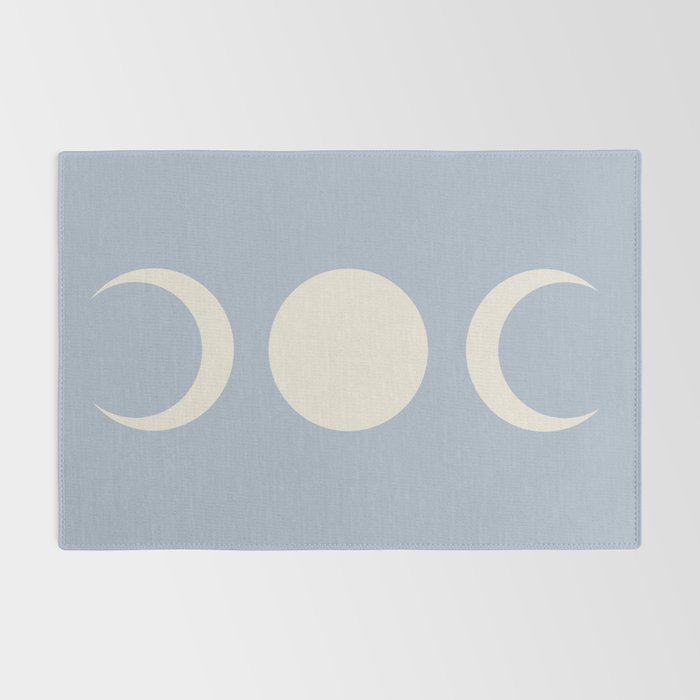 Moon Minimalism - Blue Rug Gallery Image 2