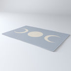 Moon Minimalism - Blue Rug Gallery Image 3