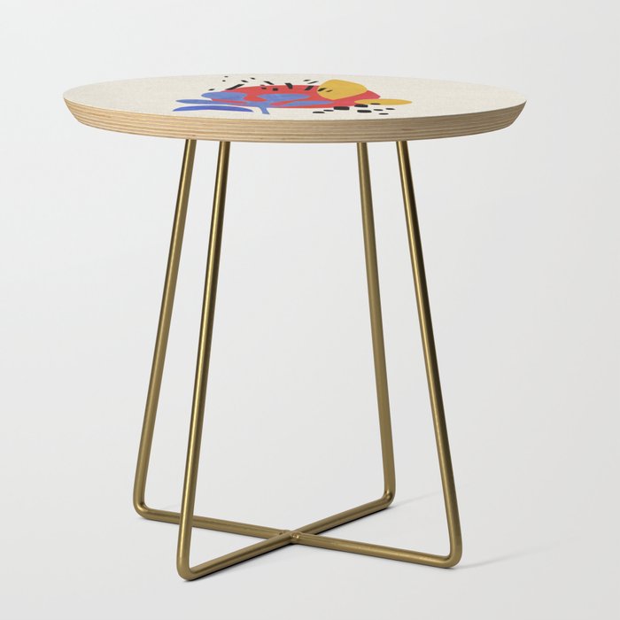 Blue Leaf Willow Side Table Gallery Image 1