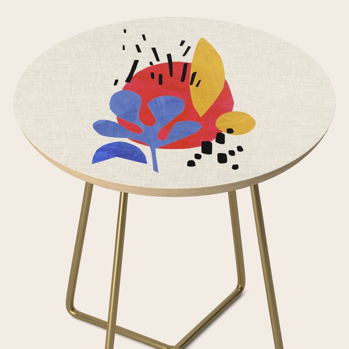 Blue Leaf Willow Side Table Gallery Image 2